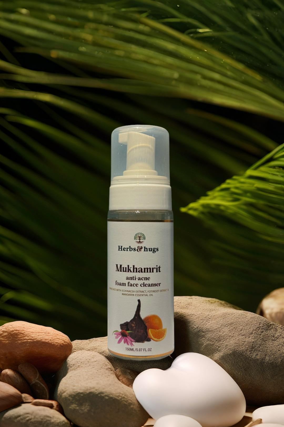 Mukhamrit Anti Acne Foam Face Cleanser