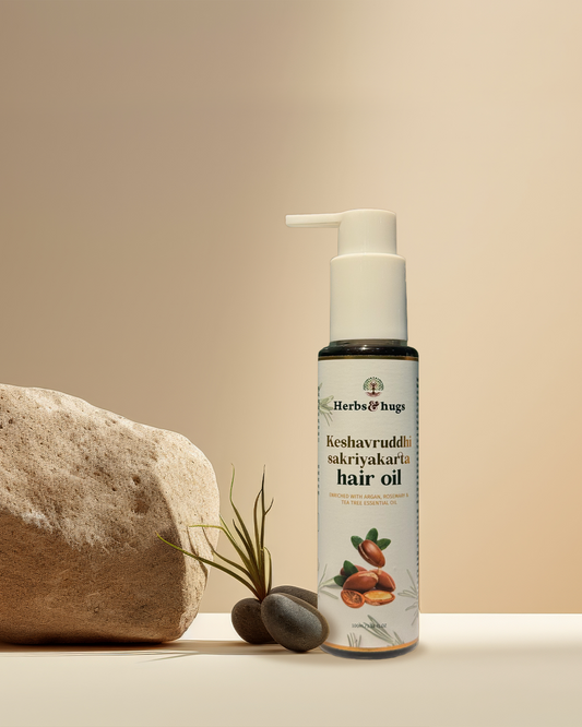Keshavruddhi sakriyakarta hair oil