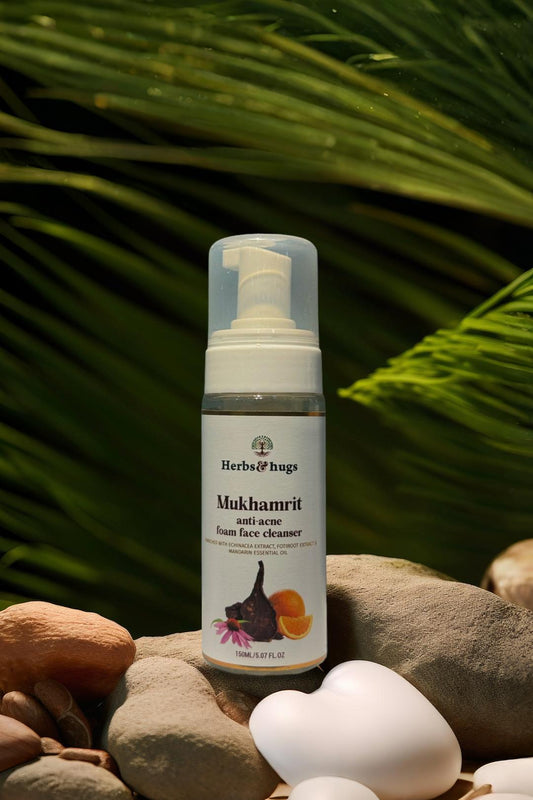 Mukhamrit Anti Acne Foam Face Cleanser